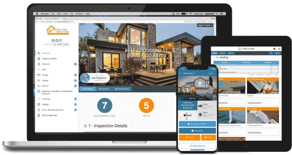Professional Home Inspector Reports- Build Tech Inspections